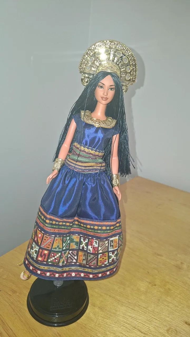 BONECA BARBIE PRINCESA INCA 2001 ORIGINAL - Foto 3