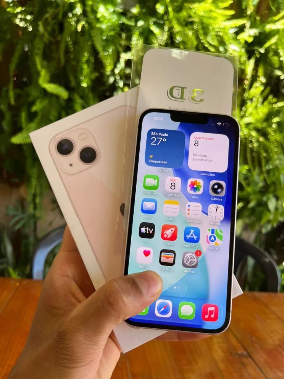 Iphone 13 128 Gb rose original nunca aberto  - Foto 2