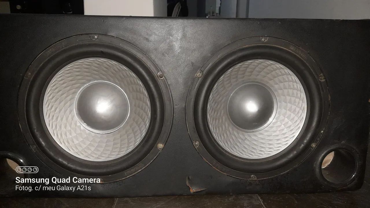 Caixa vedada subwoofer bravox UXP de 12 polegadas ...
