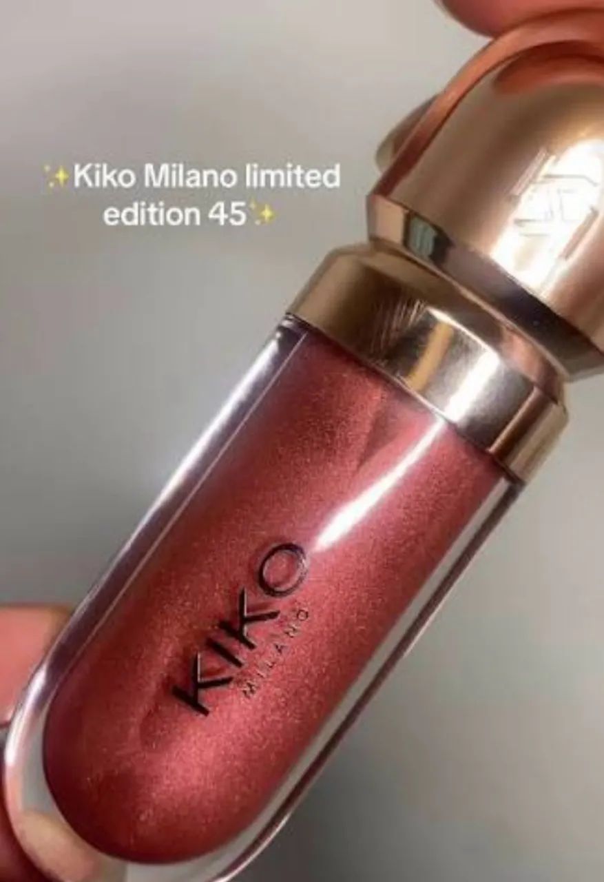 Gloss kiko Milano cor 45 edição ilimitada  - Foto 4