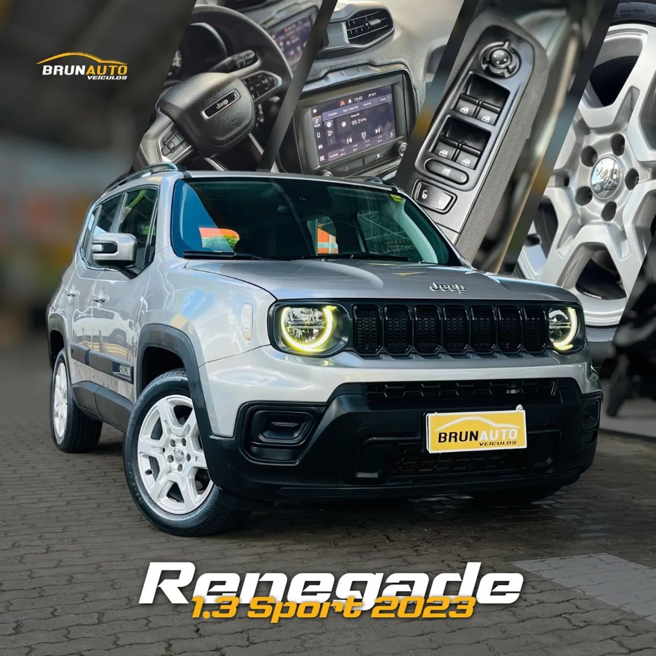 Jeep Renegade Renegade Sport T270 1.3 TB 4x2 Flex Aut. 2023