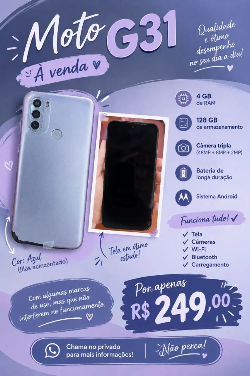 Motorola Moto G31 - Foto 3