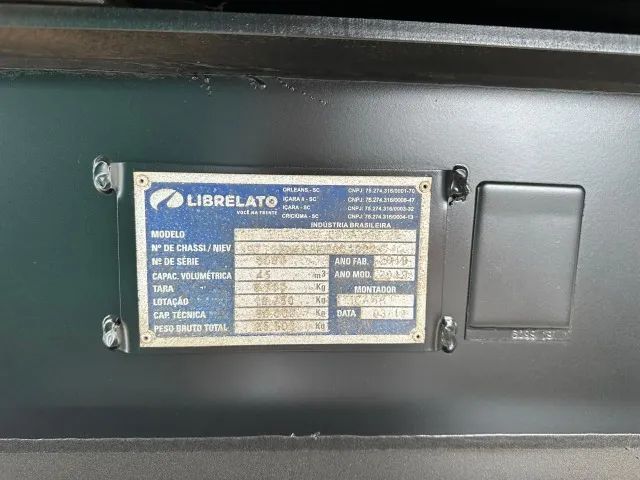Caçamba Basculante Librelato  2019 45 m3   - Foto 4