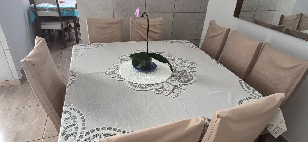 Mesa quadrada de 8 lugares  - Foto 3
