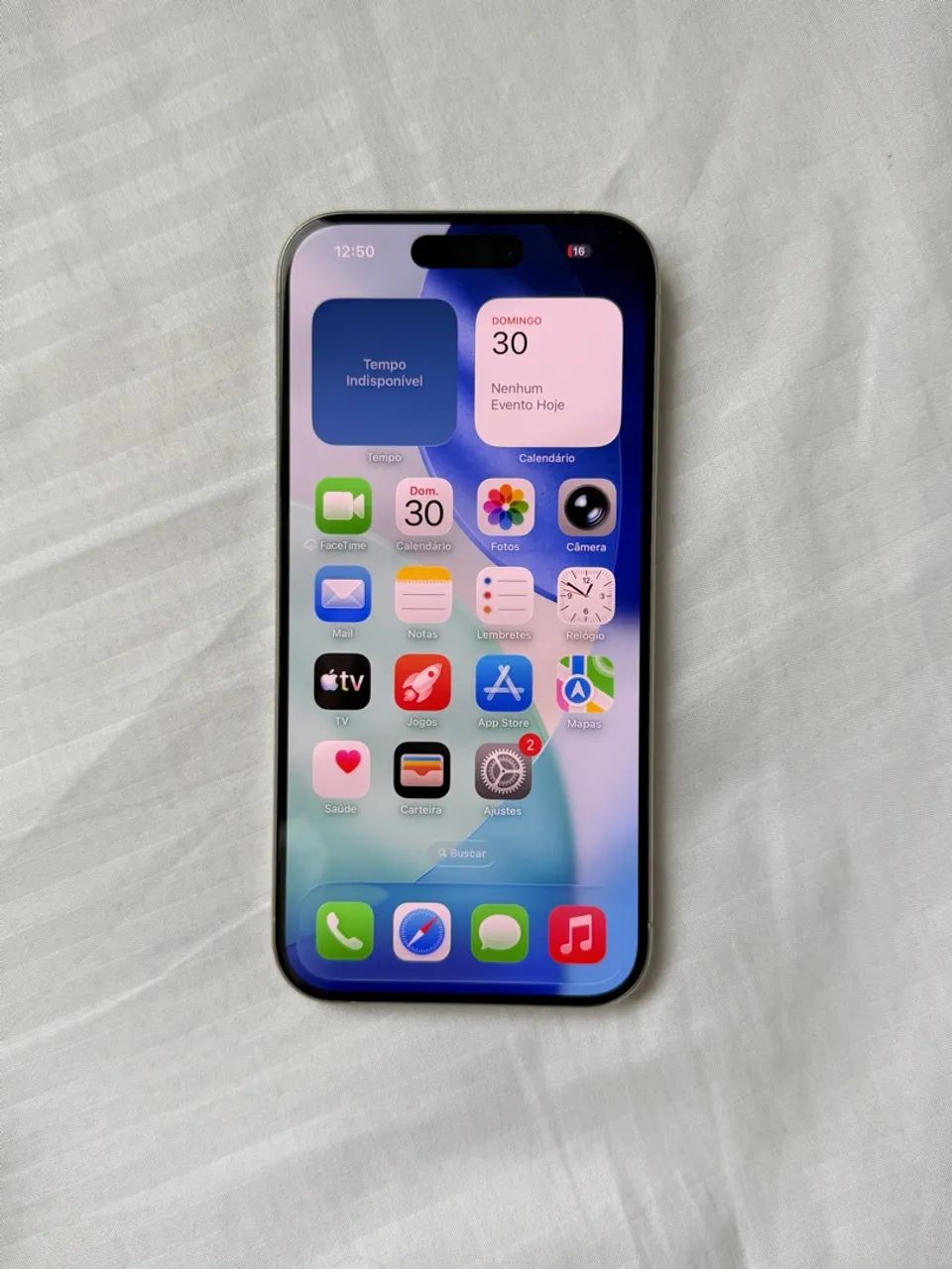 iPhone 15 Pro 128GB | Bateria nova trocada na Apple | 100% - Foto 3