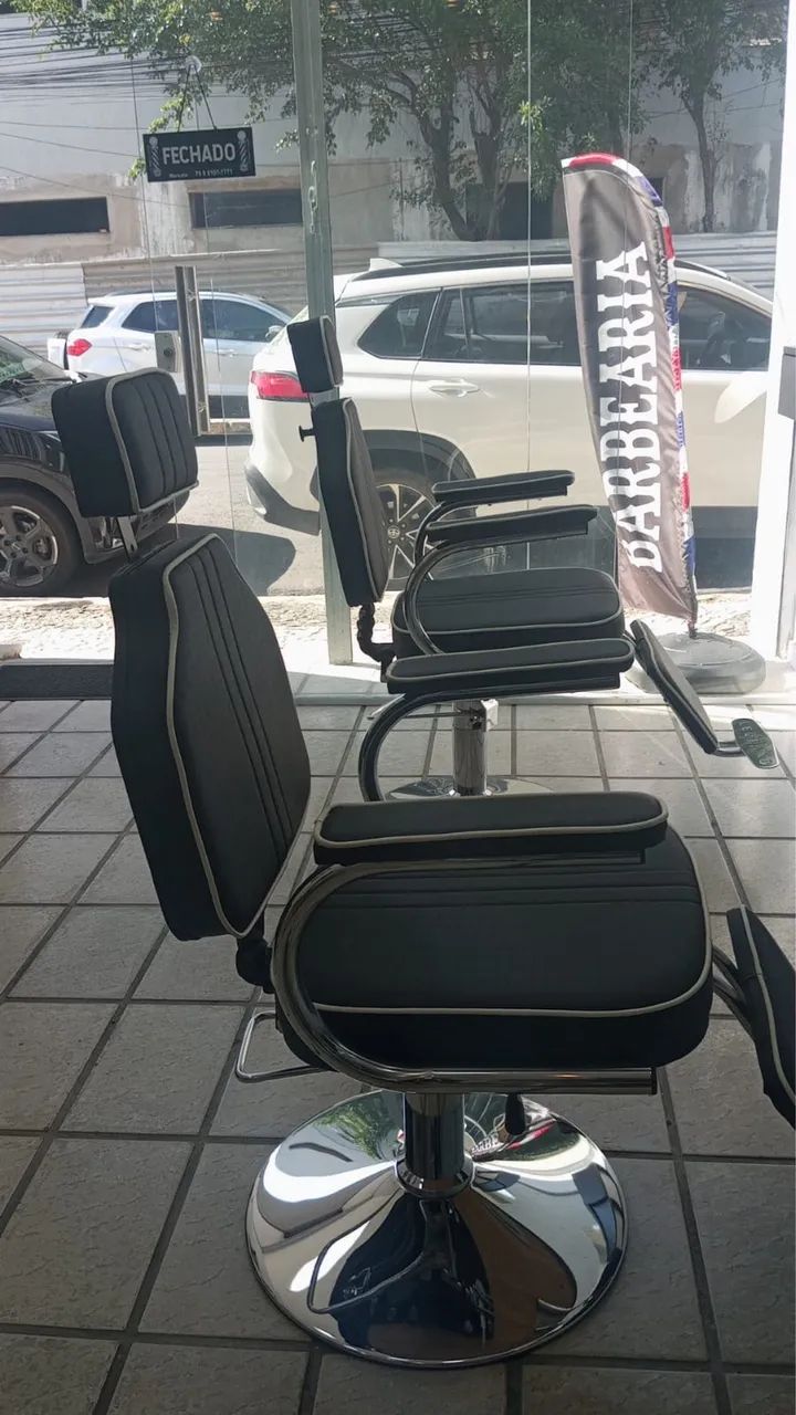 Poltrona reclinável para barbearia  - Foto 2