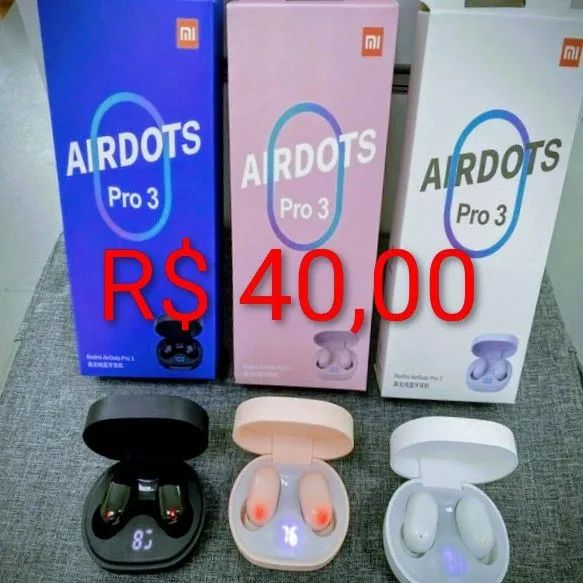 Fone de ouvido bluetooth 