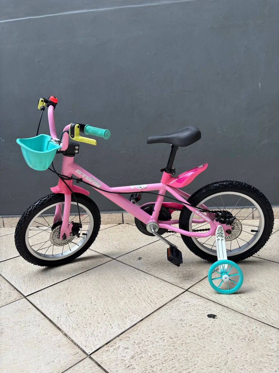 Bicicleta infantil menina aro 16