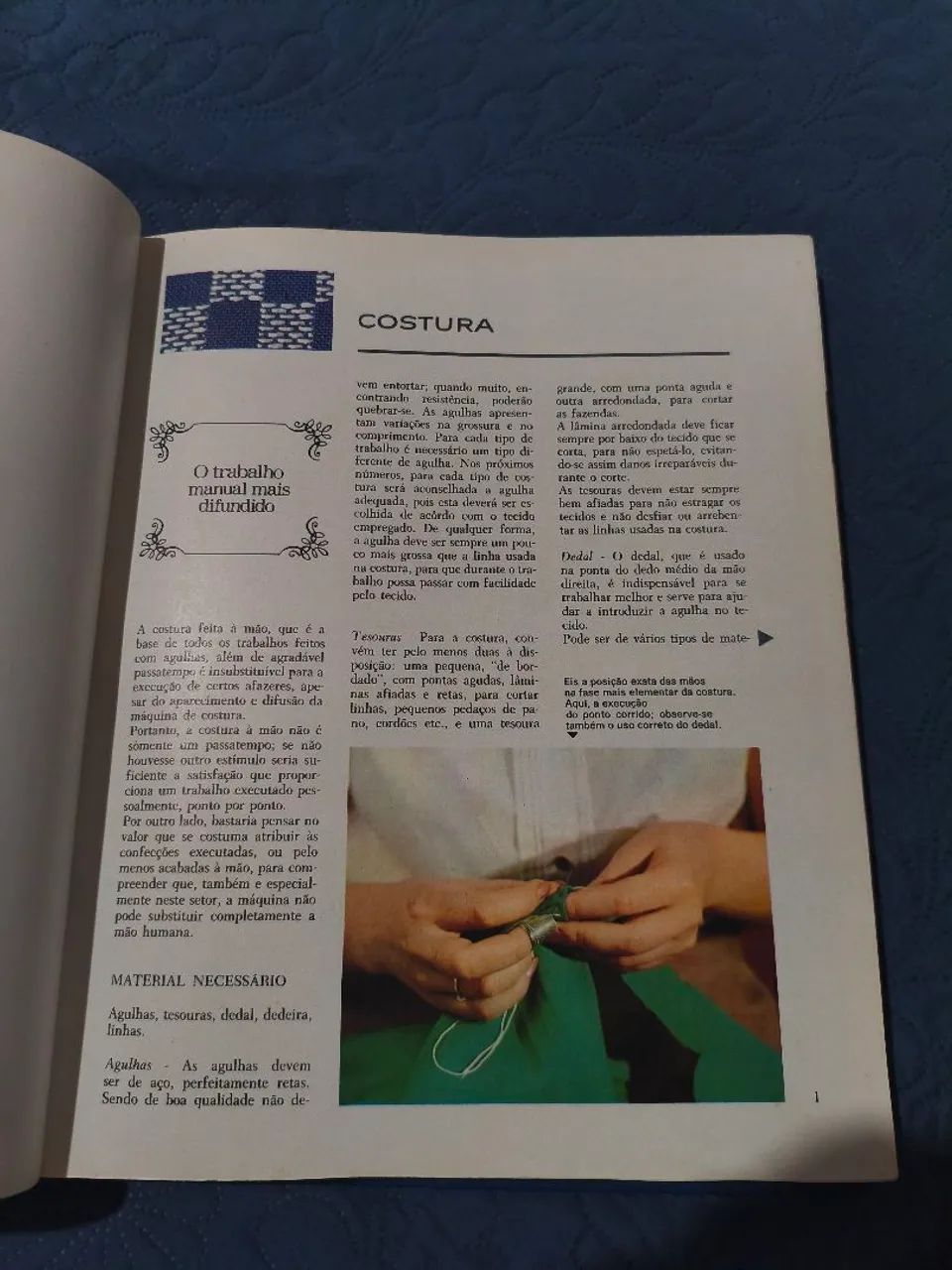 MÃOS DE OURO (CUSTURA, CROCHÊ E ETC..) - Foto 2