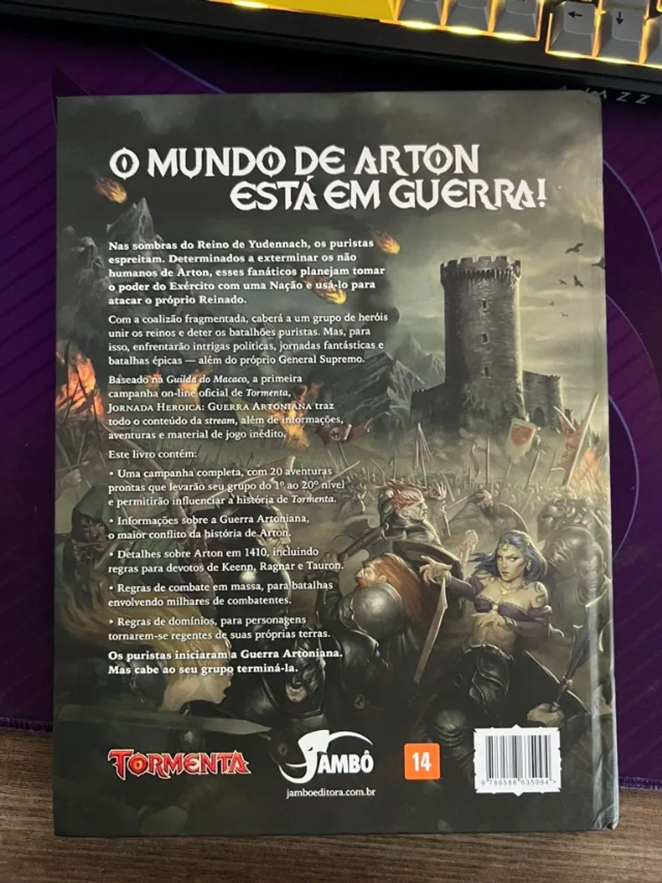 Tormenta 20 - Guerra Artoriana - Foto 3