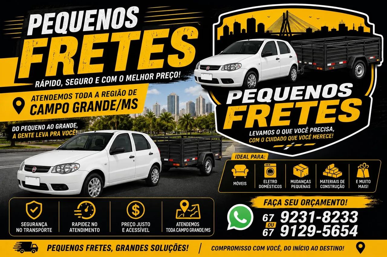 FRETES PEQUENOS