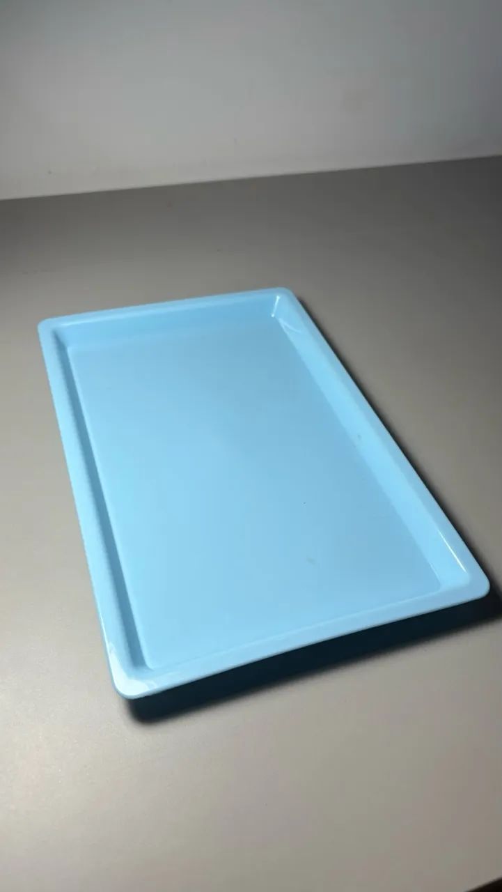 Kit de Bandejas Odontológicas (1 metálica e 1 plástica) - Foto 2