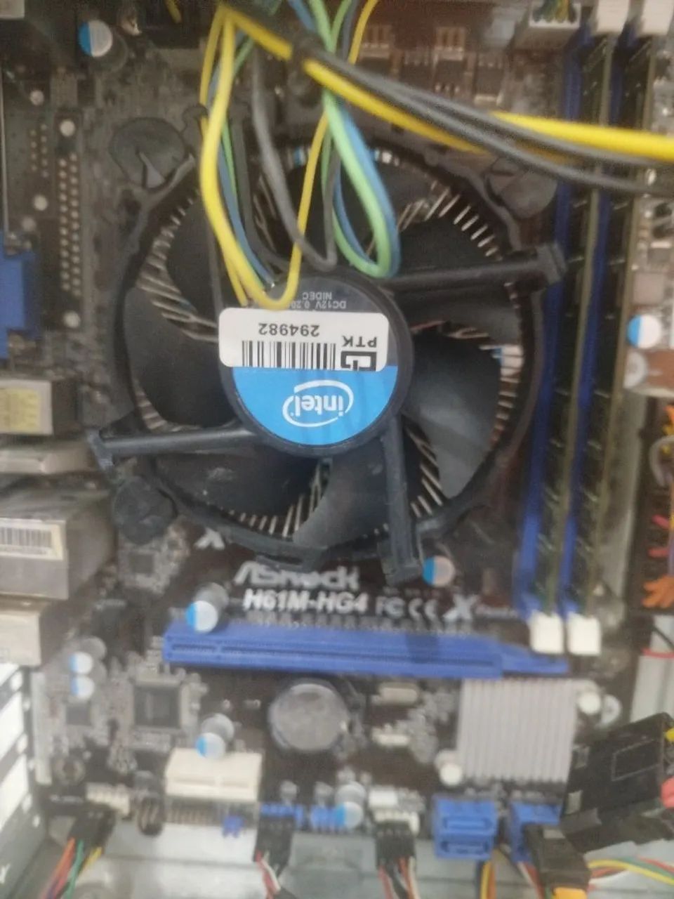 Placa mãe e processador corei7 de 2°geraçao e 8gb de memória ddr3 