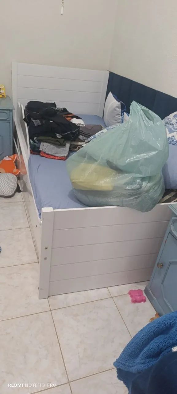 Cama com bicama (nuvem lateral)  - Foto 2