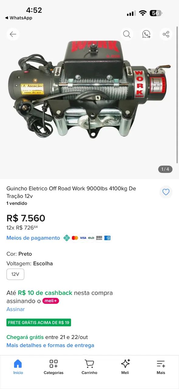 Guincho elétrico 