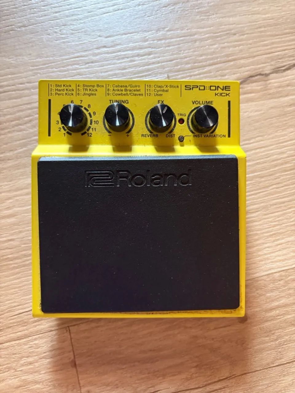 Roland spd ONE kick stomp box novinho - Instrumentos musicais