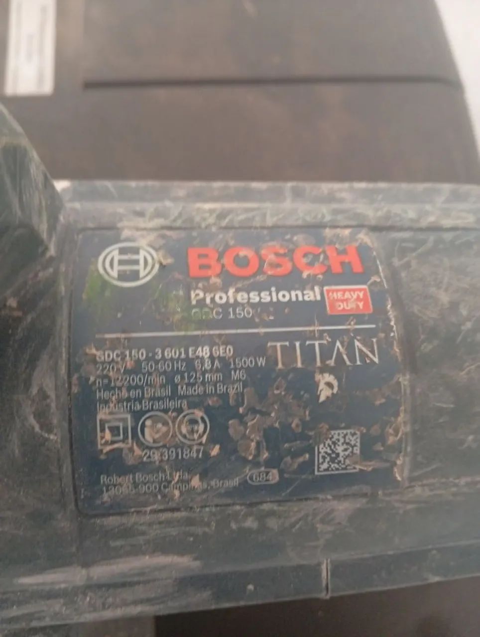 Serra Mármore Bosch Profissional 220V - Foto 2