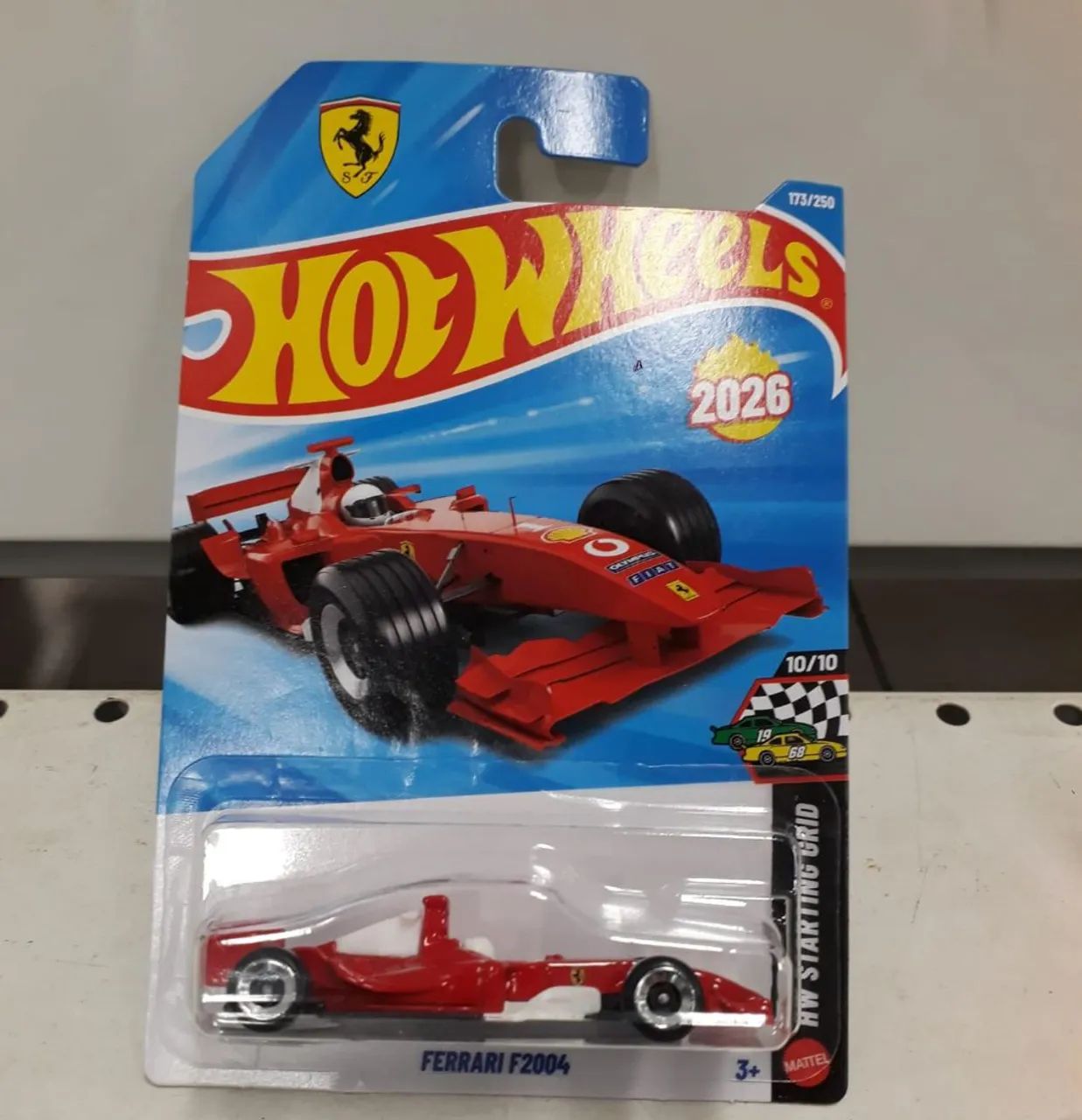 Ferrari Formula 1 vermelha Hotwheels 