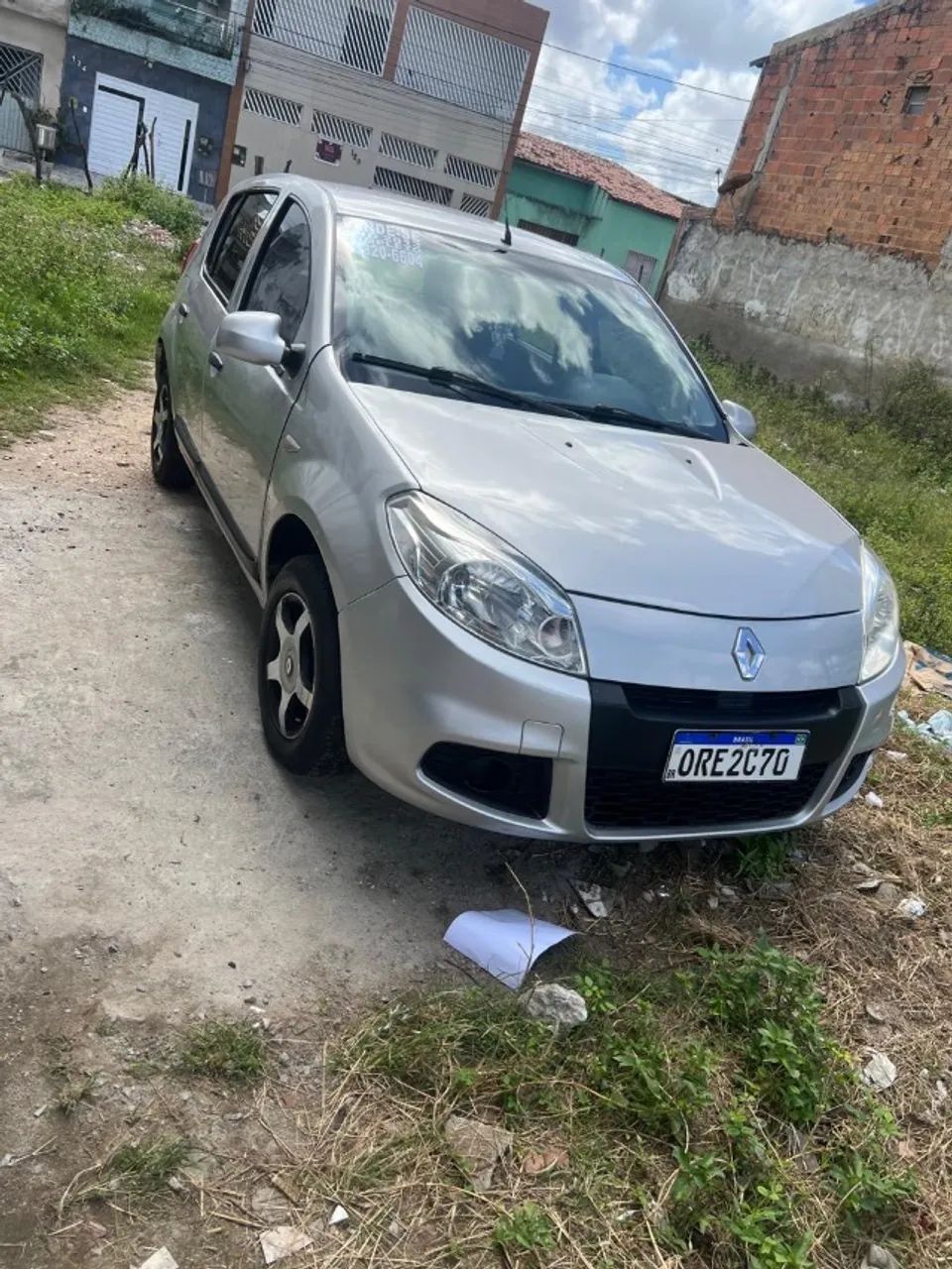Sandero 2013 Prata