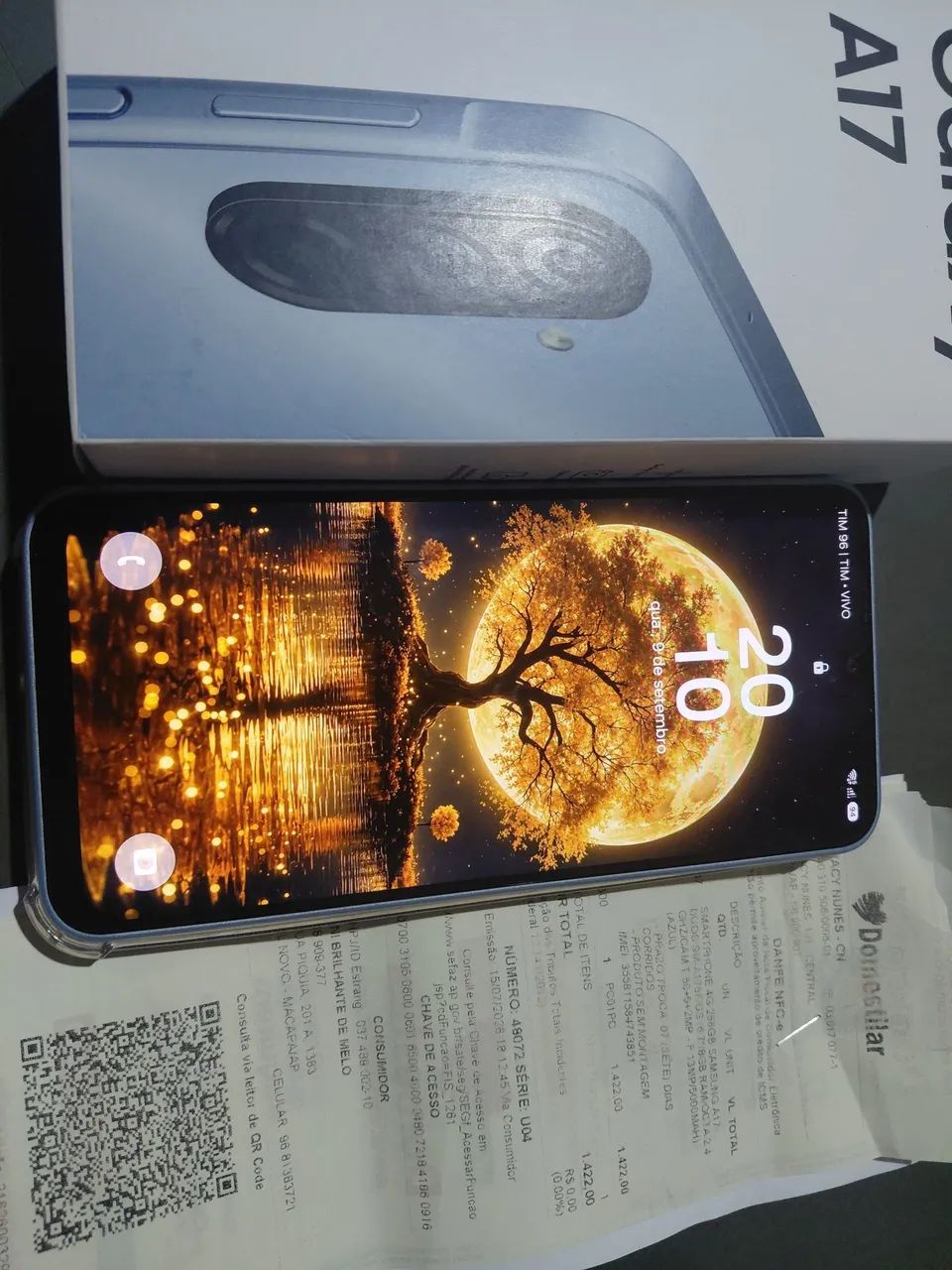 VENDO A17 256 GIGAS 8 DE RAM ,UM MES DE USO - Foto 2