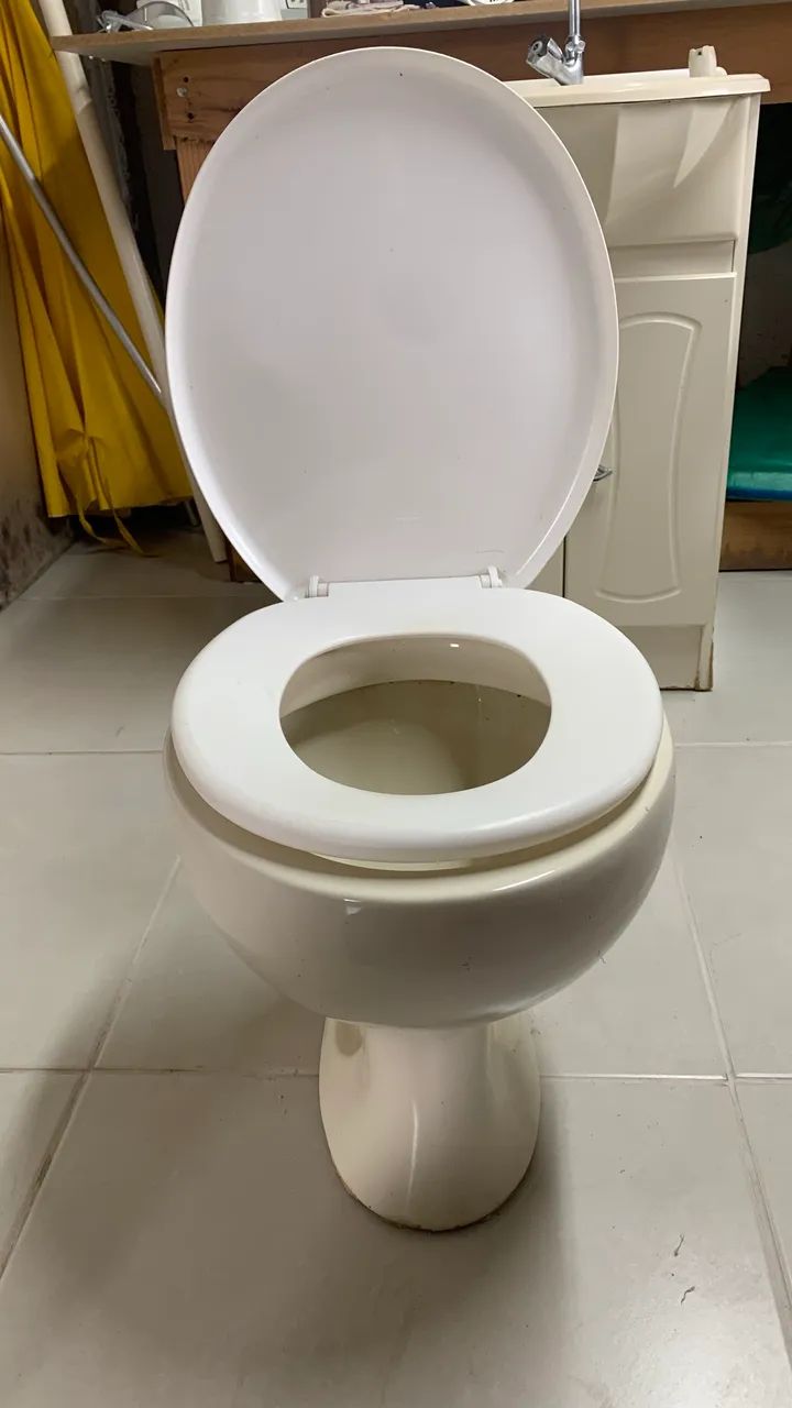 Vaso sanitário com assento e caixa - Foto 2