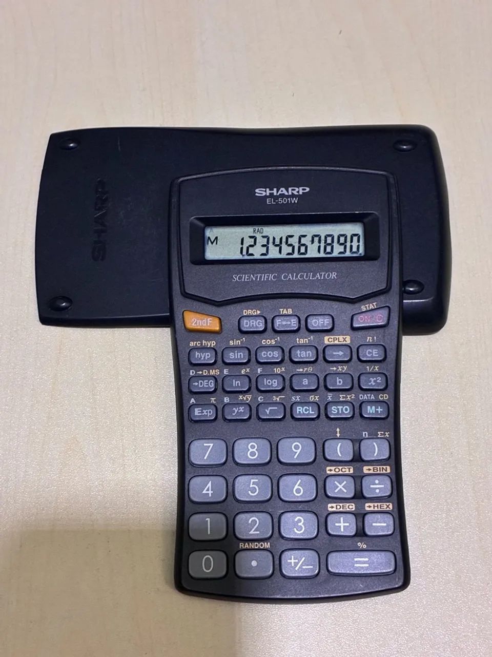 Calculadora Científica Sharp EL-501W - Funcionando Perfeitamente