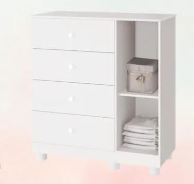 Cômoda para bebê  - Foto 2