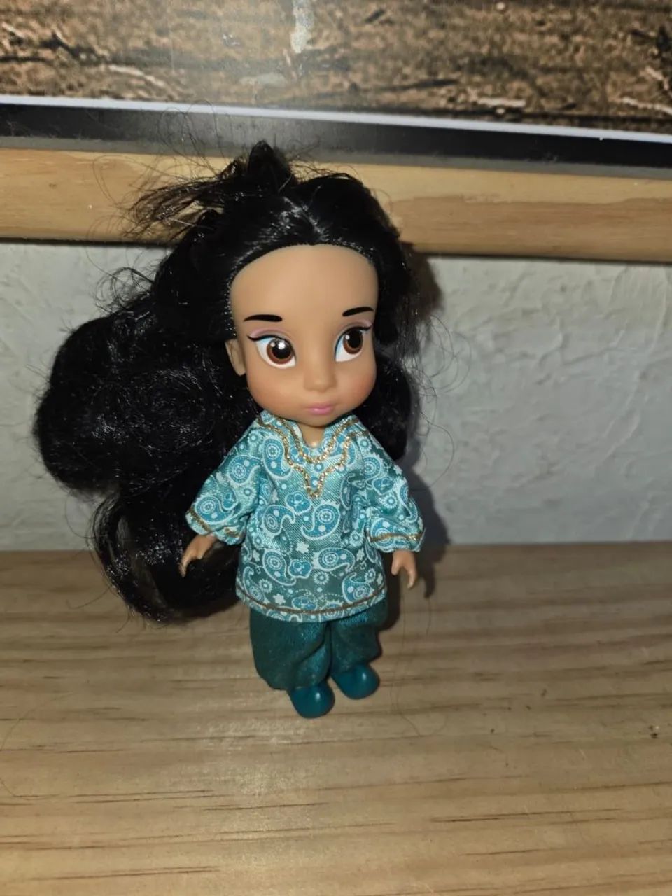 Boneca Jasmine Mini Animators Usada - Foto 2