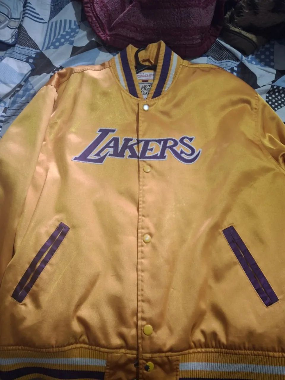 Jacketa do lakers década de 90 - Foto 4