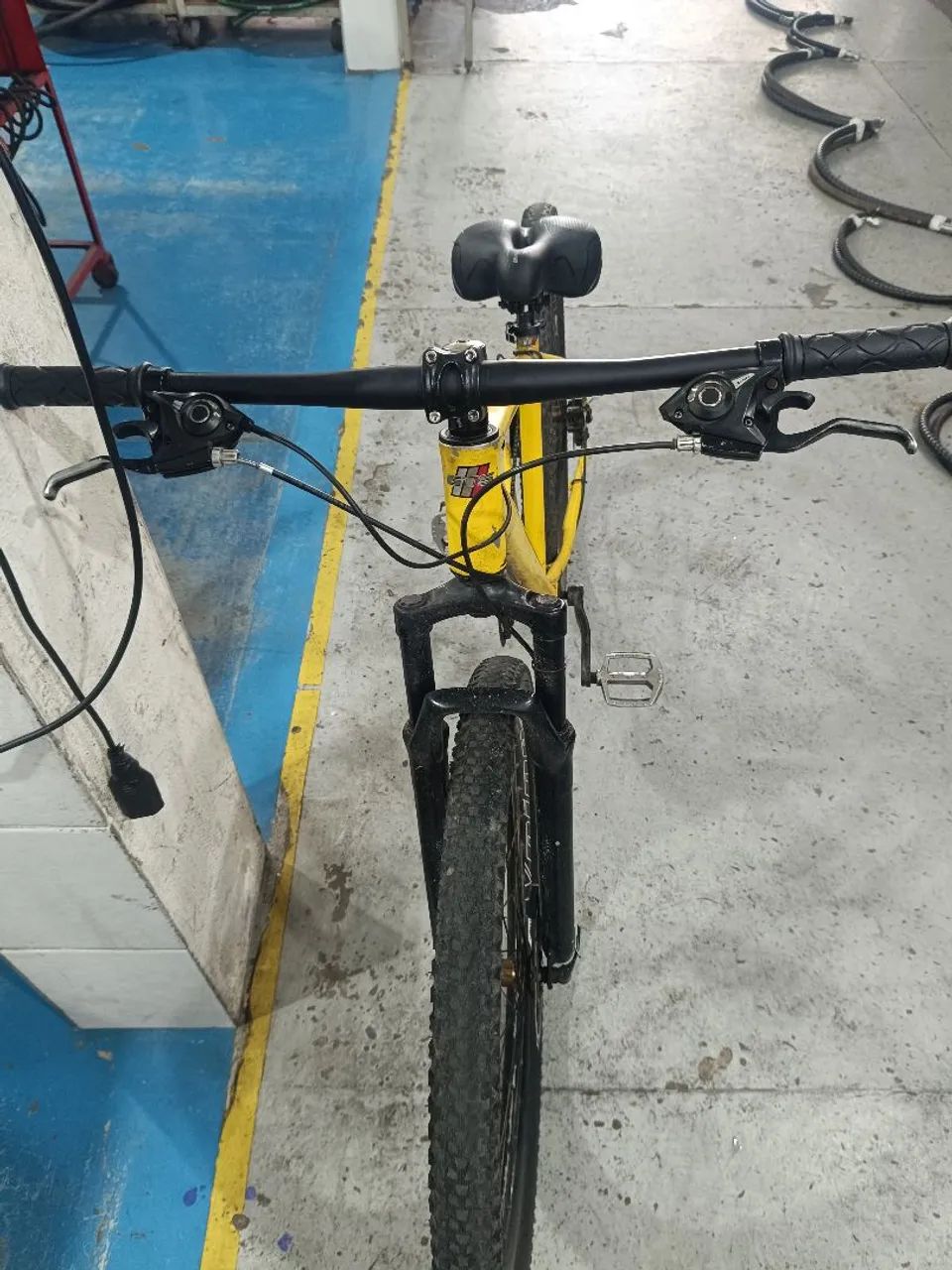 Bicicleta aro 26 Amarela  - Foto 2