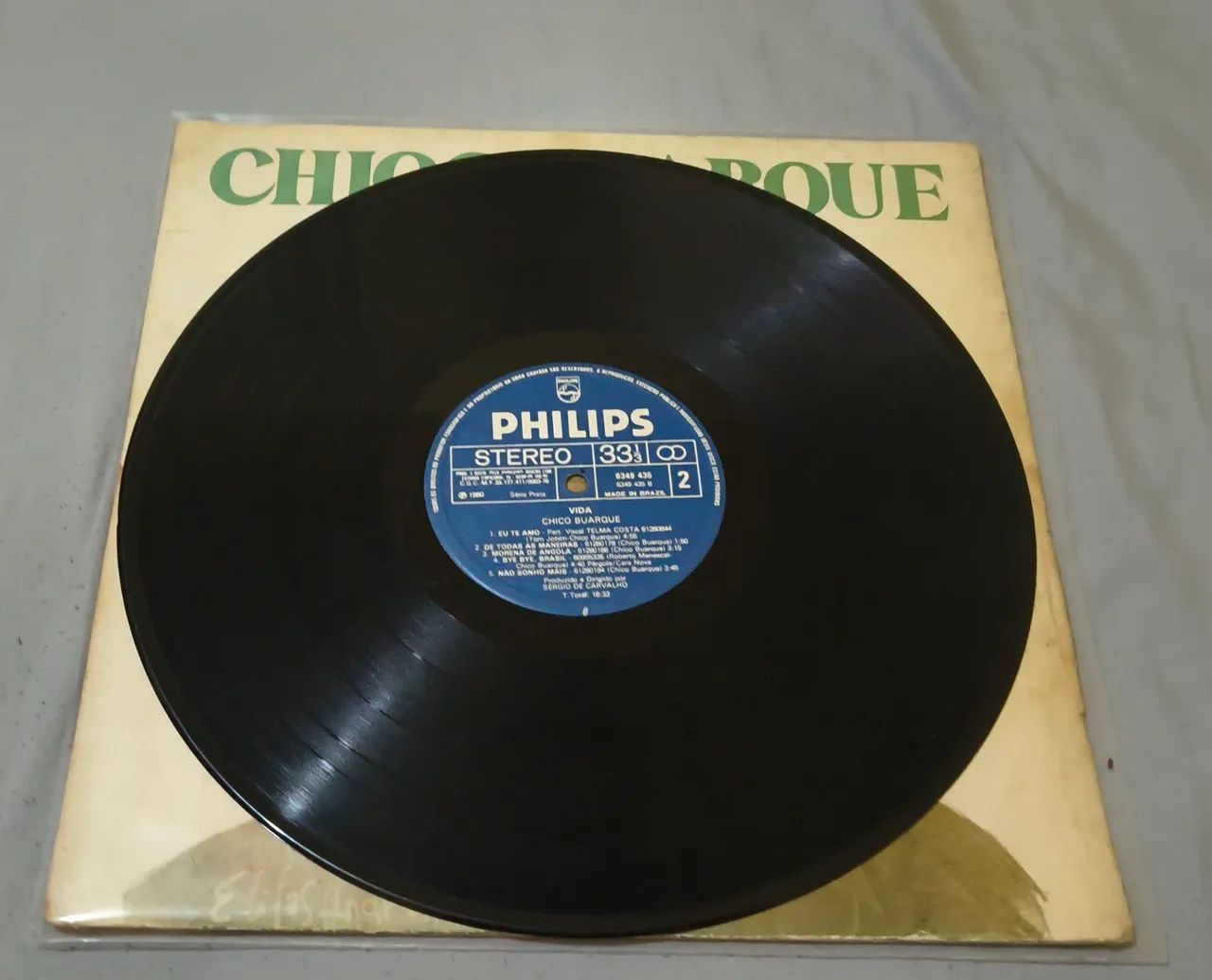LP Disco de Vinil Chico Buarque Vida  - Foto 3