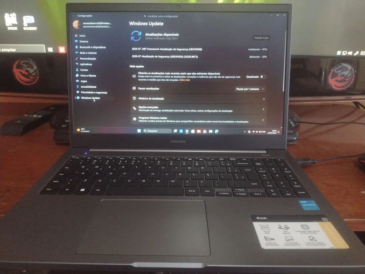 Notebook Samsung  - Foto 3