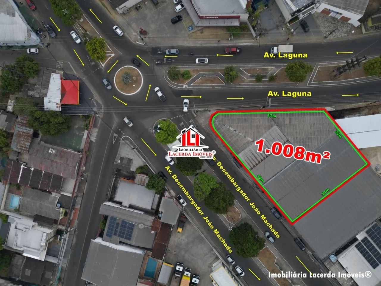 Imóvel comercial no Planalto 1.008m²