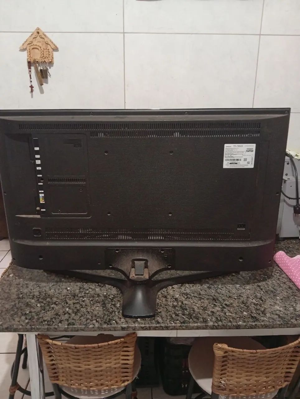 Tv Samsung 40 polegadas tela quebrada  - Foto 3