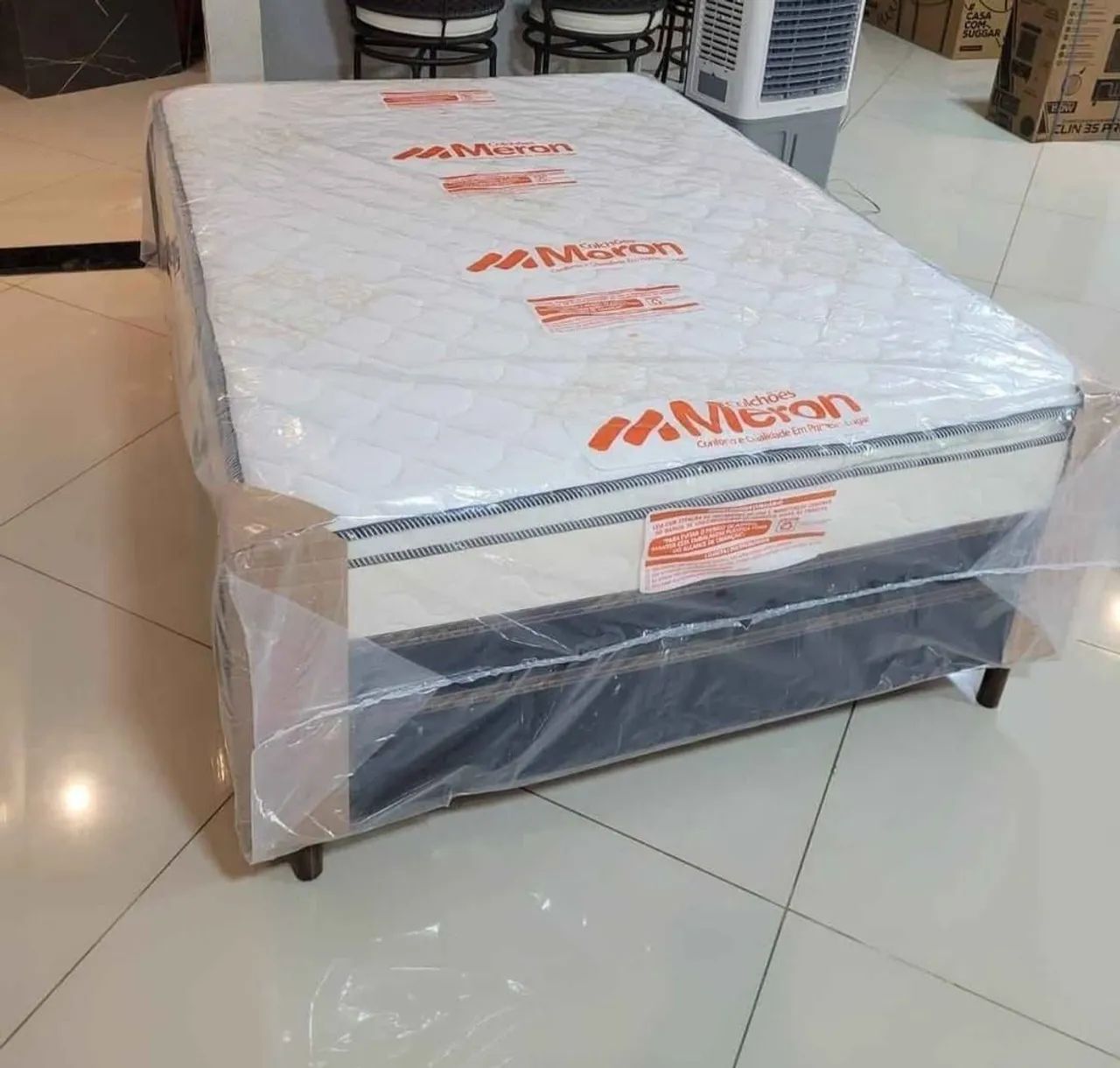 Cama box casal excelente qualidade  - Foto 4