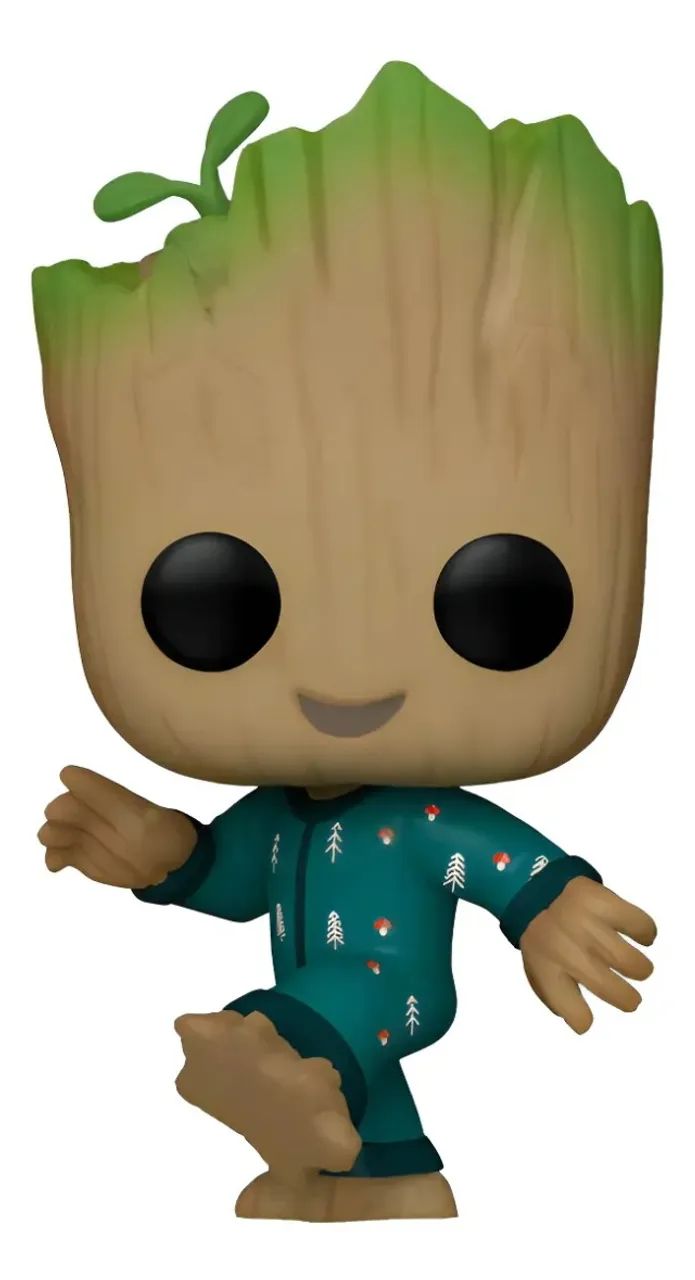 Compatível Original Boneco de ação original Funko Pop Baby Groot #1192 I Am Groot Marvel - Foto 3