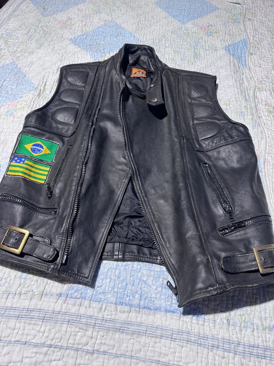 Jaqueta de couro motociclista  - Foto 4