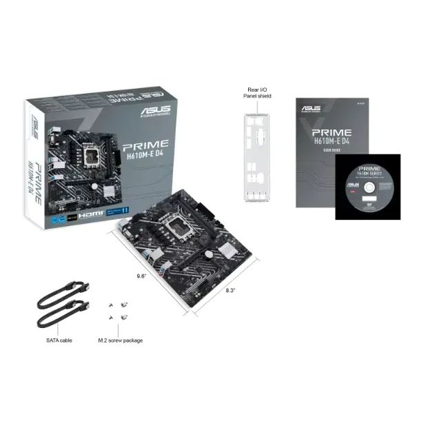 Placa mãe PRIME H610M-E D4 asus