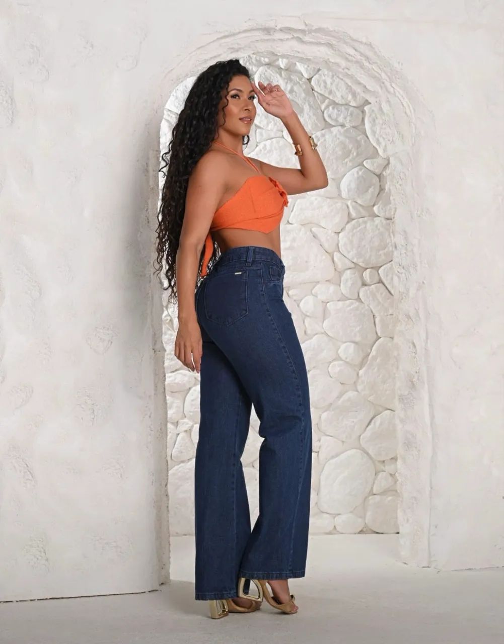 CALÇA WIDE LEG - Foto 4