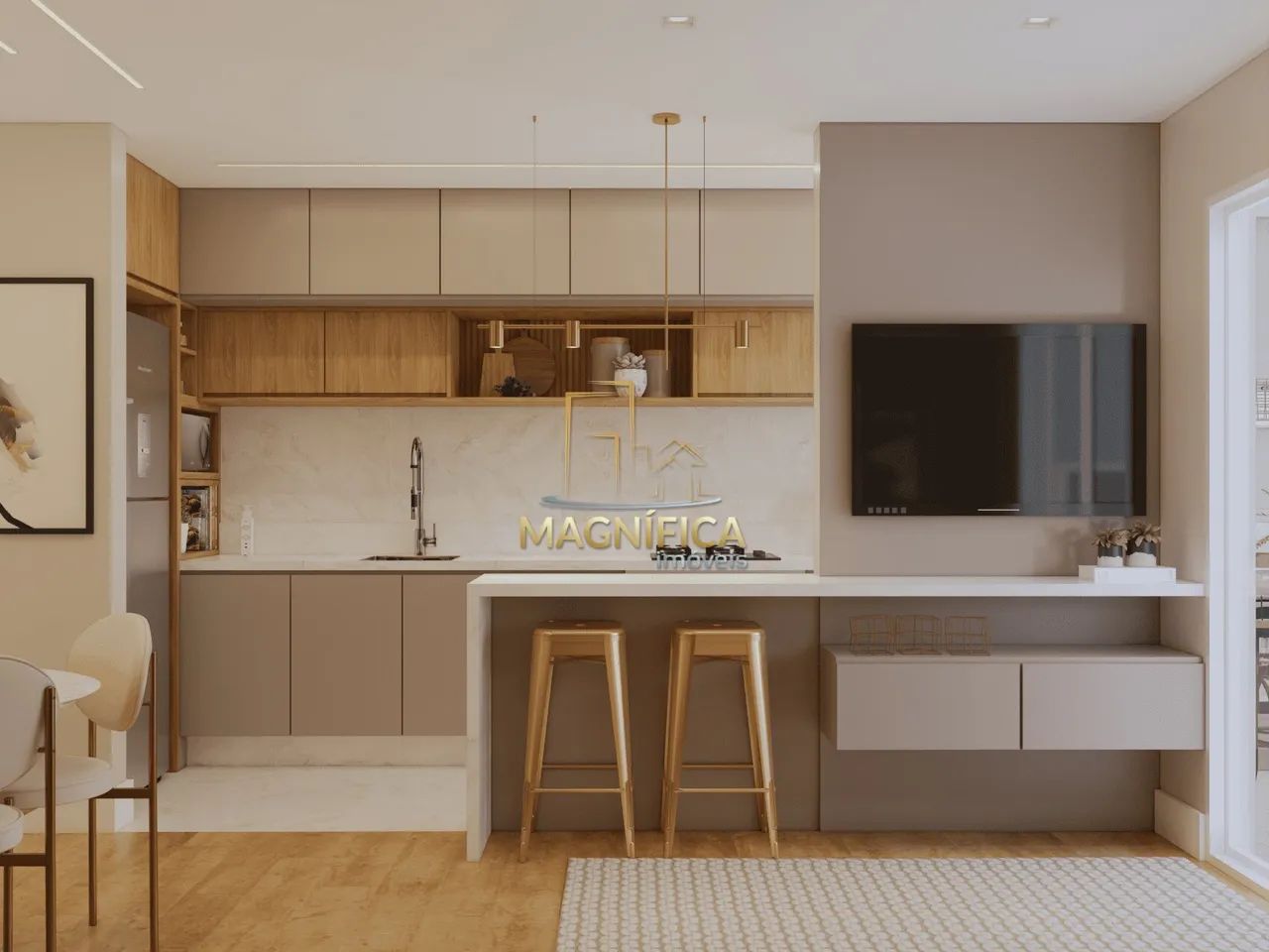 Apartamento 2 Dormitórios com Suíte  Galápagos | Xaxim