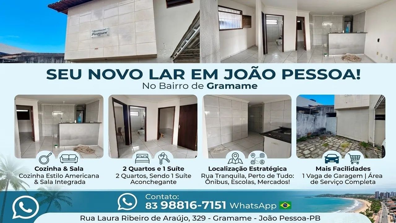 Vendo ótimo apartamento 2 quartos
