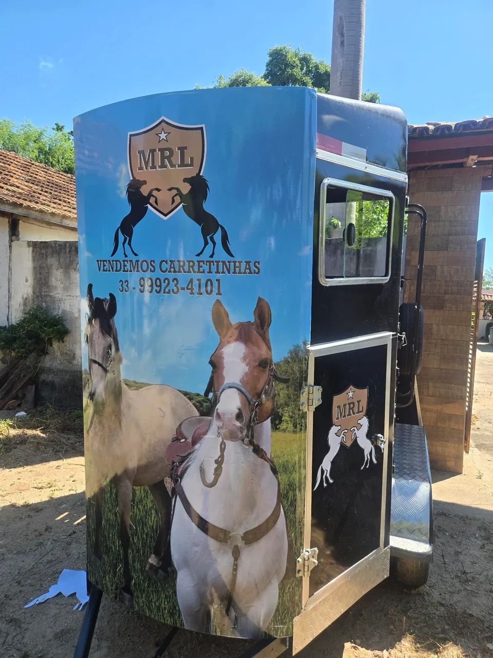 Trolete para dois cavalos - Foto 3