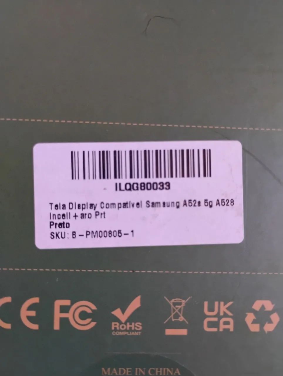 Tela com Aro Samsung A52S Nova  - Foto 4