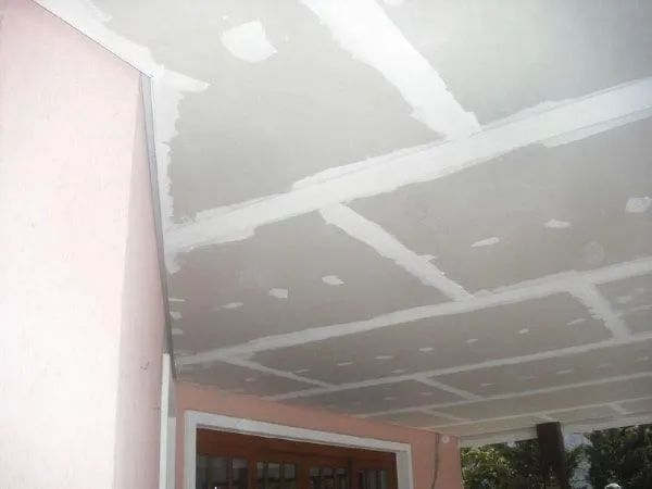 Rebaixamento e paredes em drywall  - Foto 4