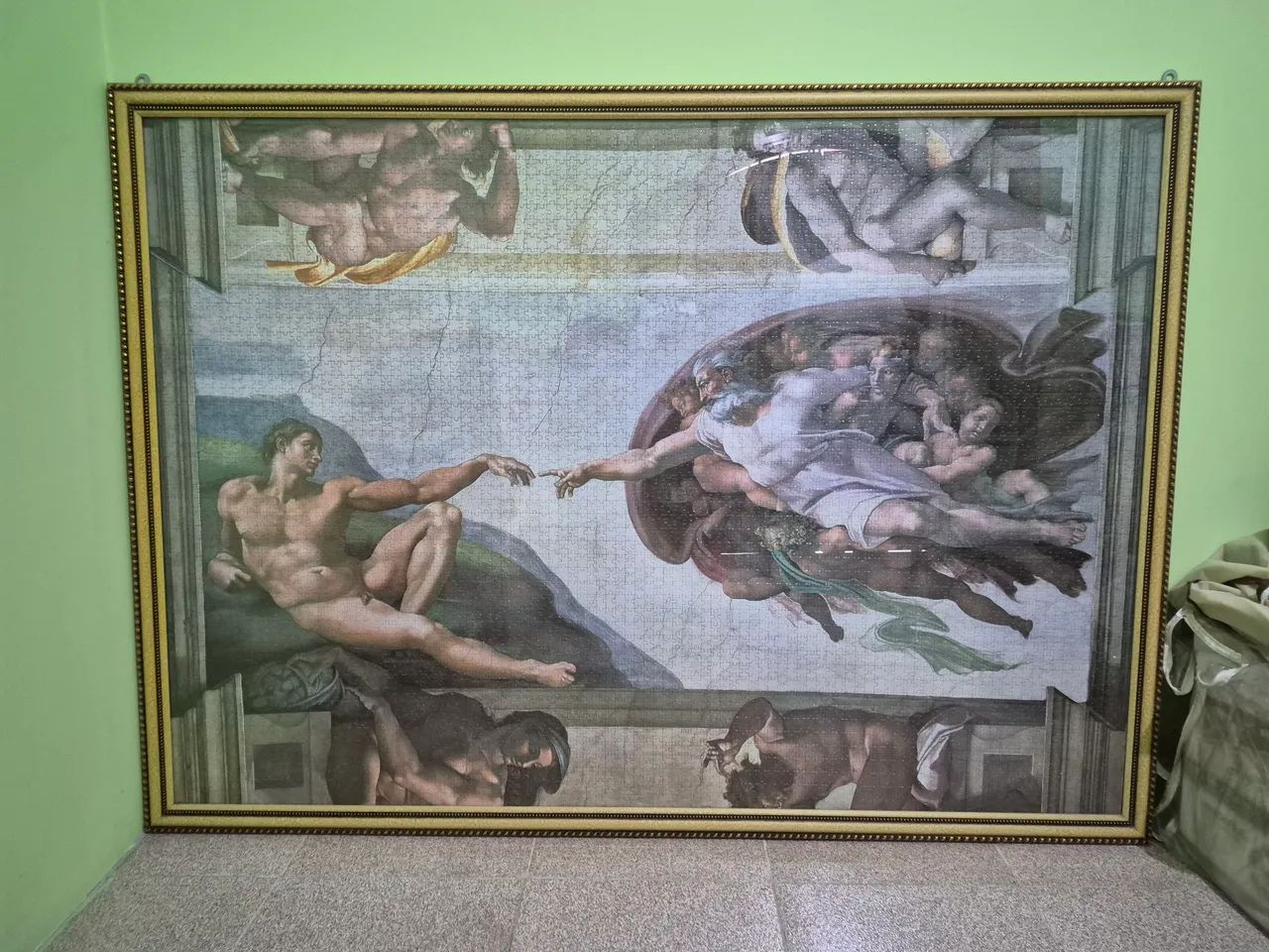 Quadro de quebra cabeças 5 mil peças