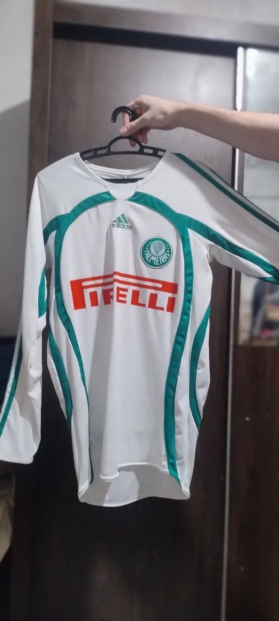 Camisa palmeiras manga longa away 2006 - Foto 3
