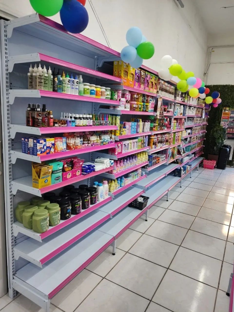 Gôndolas de Aço Branco para Comércio  - Foto 6