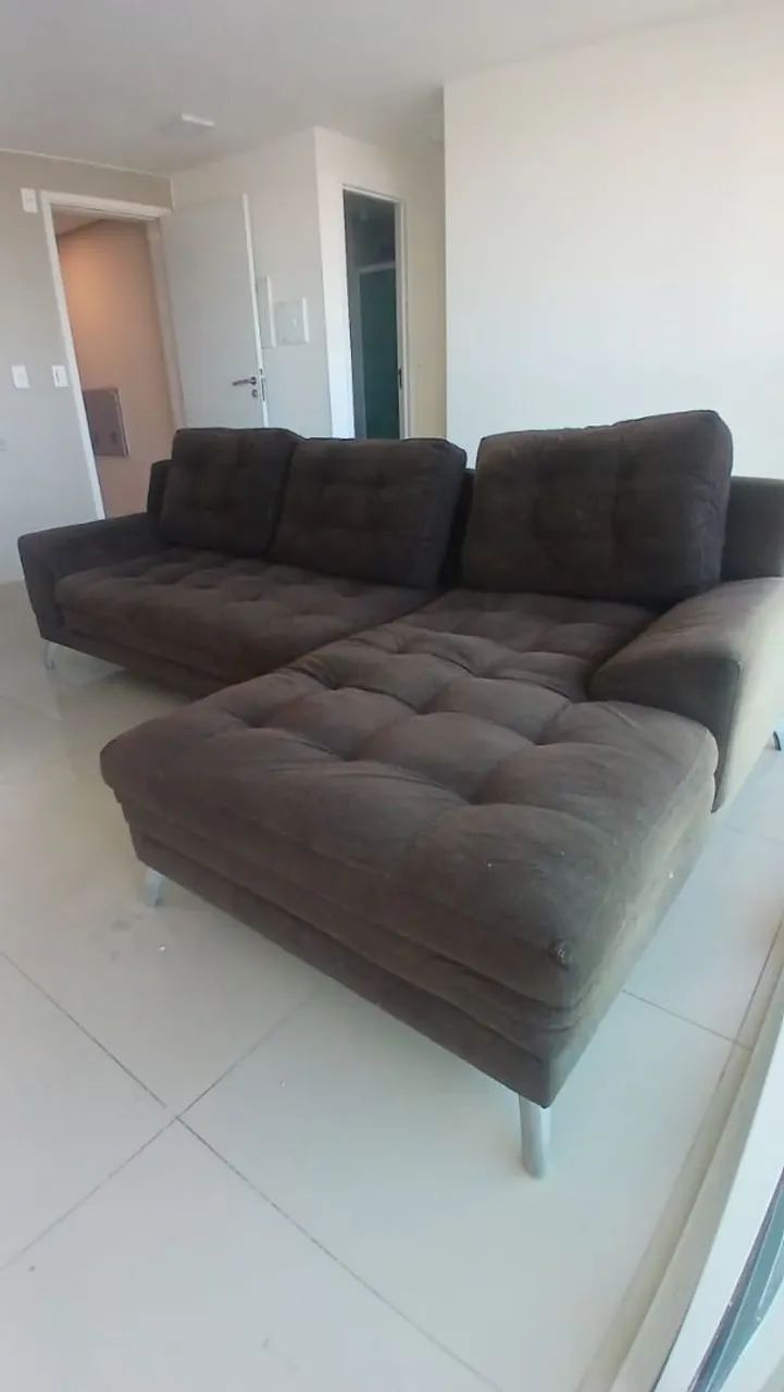 Sofá em l semi novo muito confortável  - Foto 5