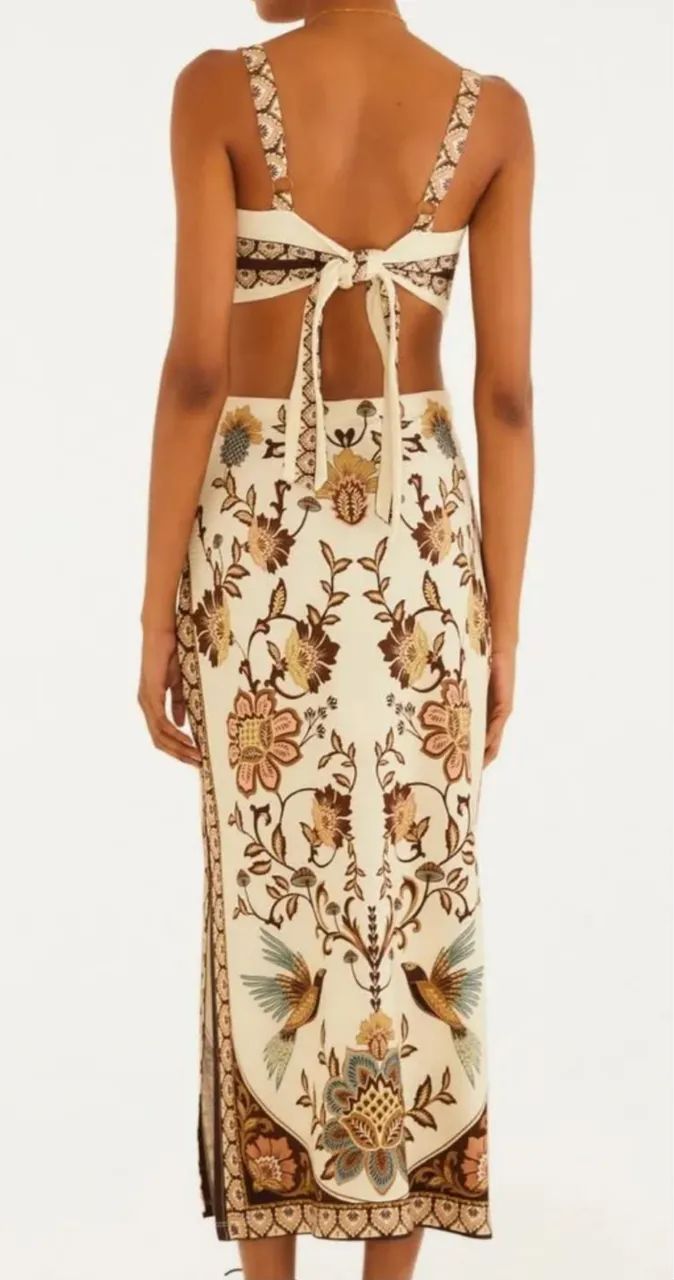Vestido Farm Tamanho M Nunca utilizado - Foto 3