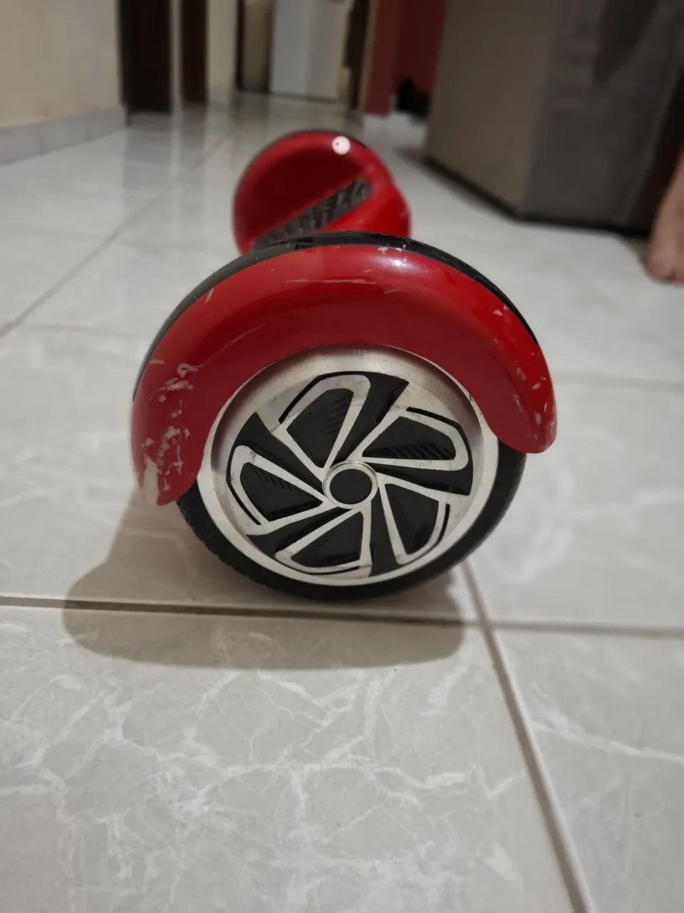Hoverboard vermelho e preto  - Foto 2